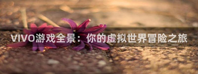 杏耀注册官网：VIVO游戏全景：你的虚拟世界冒险之旅
