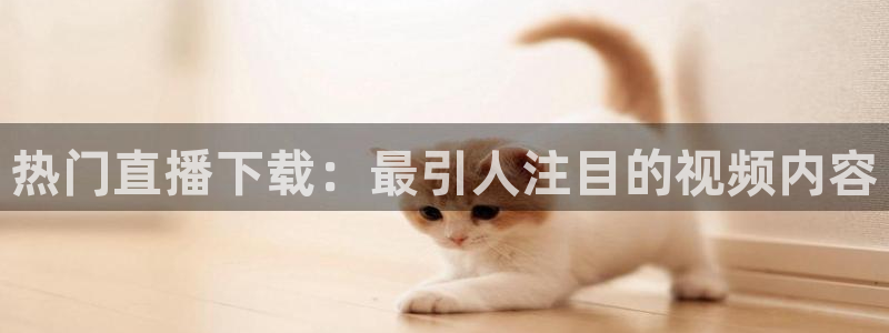 黑白直播看球：热门直播下载：最引人注目的视频内容